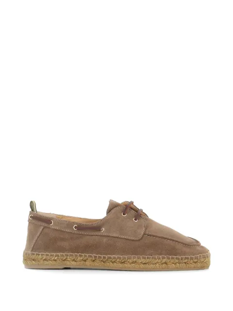 Castañer suede espadrille boat shoes Brown NEMOT186