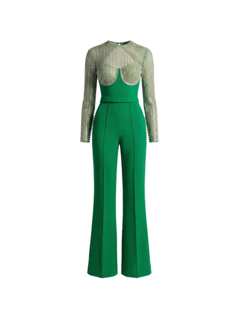 Gattinolli by Marwan embroidered jumpsuit Green GA7206