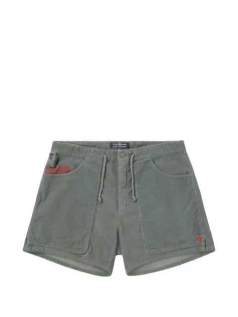 AMUNDSEN corduroy drawstring shorts Grey MSS591530
