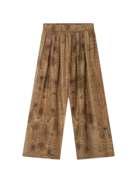 Mes Demoiselles elasticated trousers Neutrals 26STORA