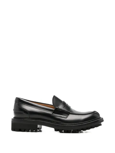 Church's chunky-sole penny loafers Black DD010595N