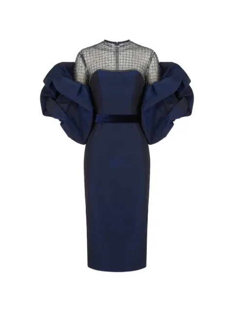 Gattinolli by Marwan bead-embellished midi dress Blue GA6667