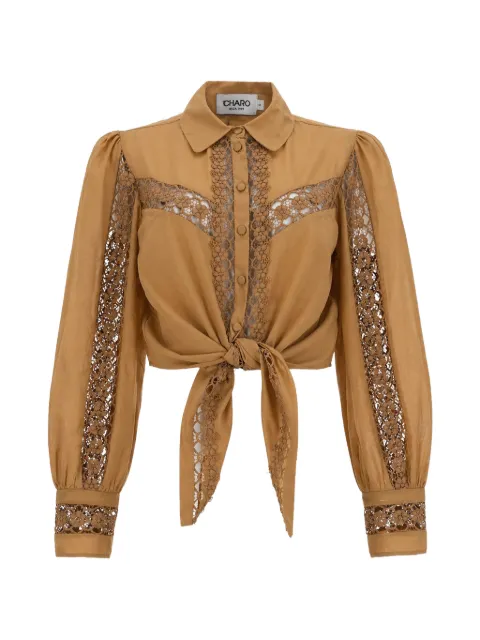 Charo Ruiz Ibiza Devi shirt Neutrals 261200