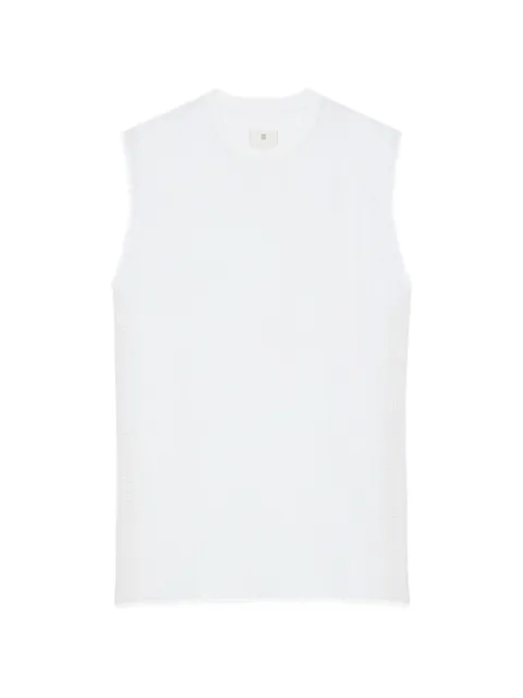Givenchy oversized sleeveless vest White BM60XZ30Y3