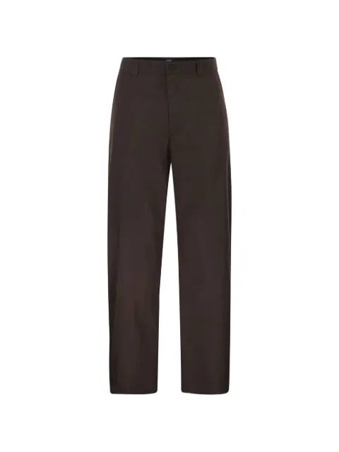 A.P.C. cotton trousers Brown COHOGH08028CAE