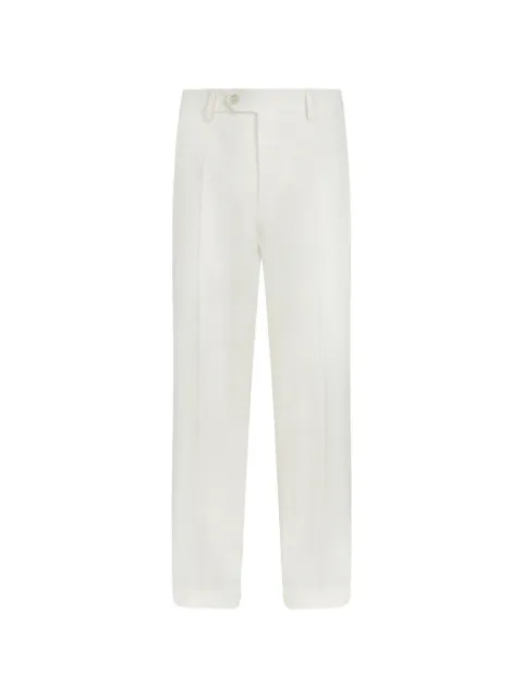BOSS button trousers White 50555550