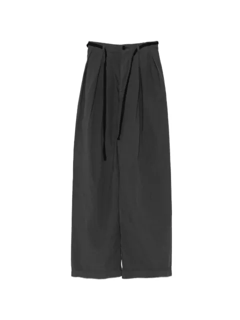 Barena pleated rope-belt trousers Grey PAD55542586
