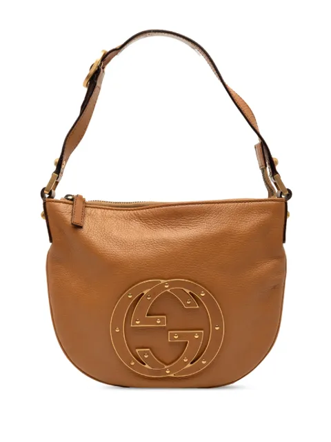 Gucci Pre-Owned 2000-2015 Small Leather Blondie hobo bag Brown WY218UFR2ZPTXFJ7