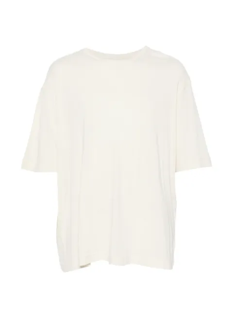 SEWMOD crew-neck short-sleeve T-shirt Neutrals QX700
