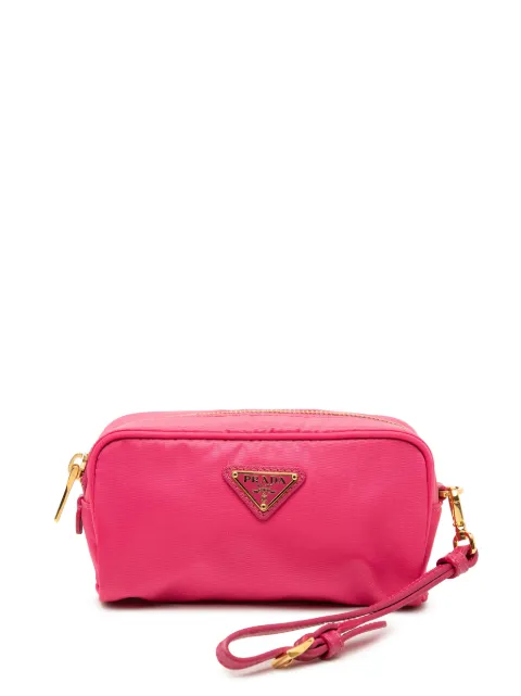 Prada Pre-Owned 2000-2013 Tessuto Wristlet pouch Pink ULZUJOYLGAXSCYIN