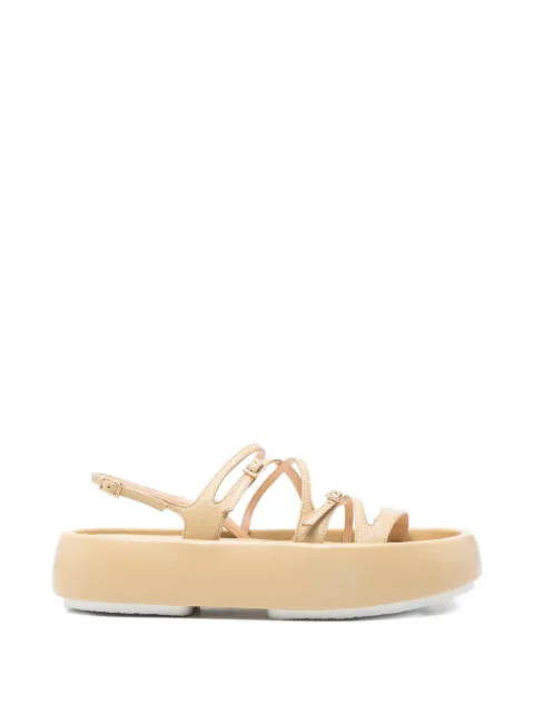 AGL Bulle multi-strap sandals Neutrals D694001PGSOFTY