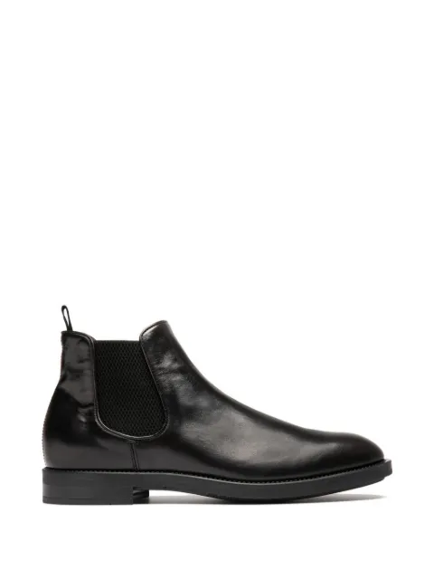 Officine Creative Silent pull-tab boots Black OCUSILE003NAPP91000