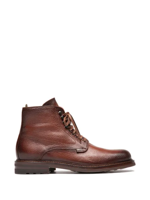 Officine Creative Aston Flexi lace-up boots Brown OCUASFL003CER24D788