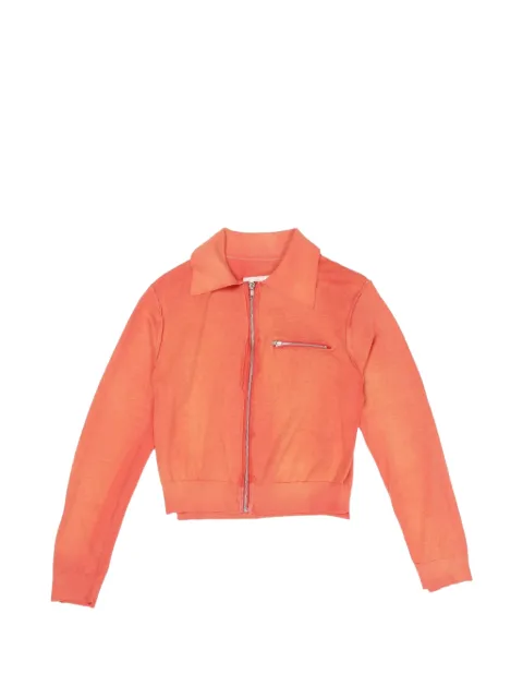 Camiel Fortgens zip-up cardigan Red CF21030101