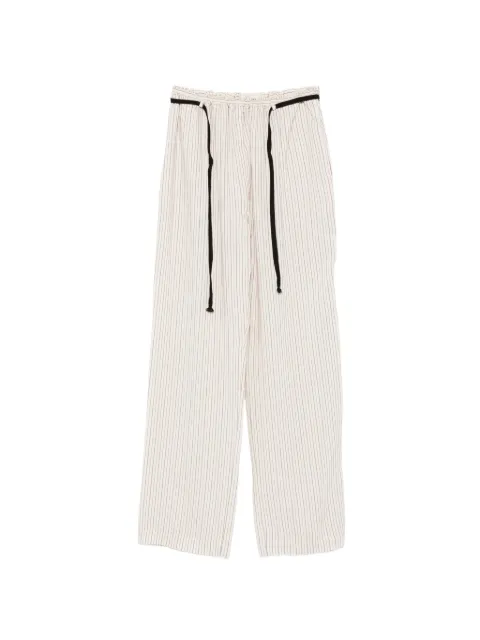 Barena striped drawstring trousers Neutrals PAD55645156