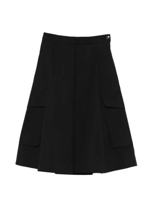 Barena pleated cargo mini skirt Black GND55452736