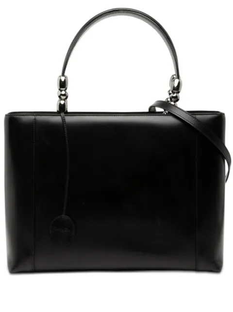 Christian Dior Pre-Owned 2000 Leather Malice Pearl satchel Black I6ZJIWBQ5TZS0CBB