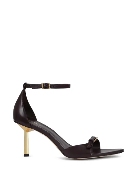 POTAMY buckle-strap leather sandals Brown PP01095CN02ESPRESSO26S