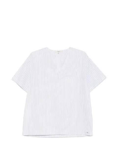 Barena striped V-neck blouse White TOP55722749