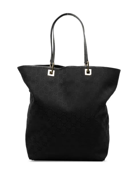 Gucci Pre-Owned 2000-2015 GG Canvas tote bag Black JPAVVAJ4UI9NOBS8