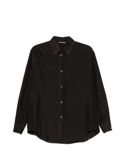 Barena satin-finish shirt Black CAD55264124