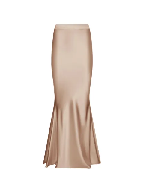 ALEXIA & ANTONIA bias-cut maxi skirt Neutrals 21002211101