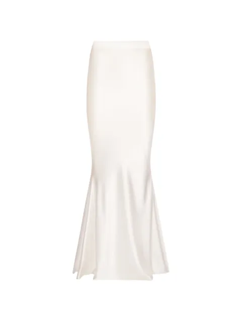 ALEXIA & ANTONIA bias-cut flared maxi skirt Neutrals 21002211101