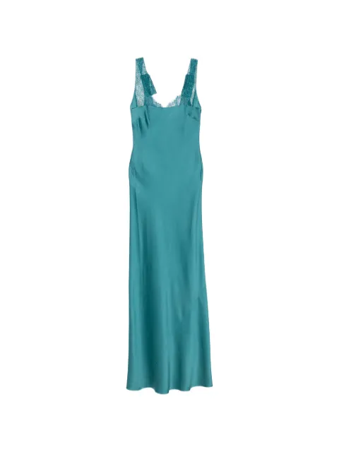 Forte Forte maxi slim fit dress Blue 15070MYDRESS