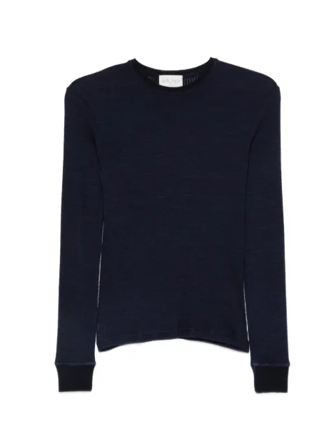 Forte Forte ribbed long-sleeve T-shirt Blue 15130MYTSHIRT