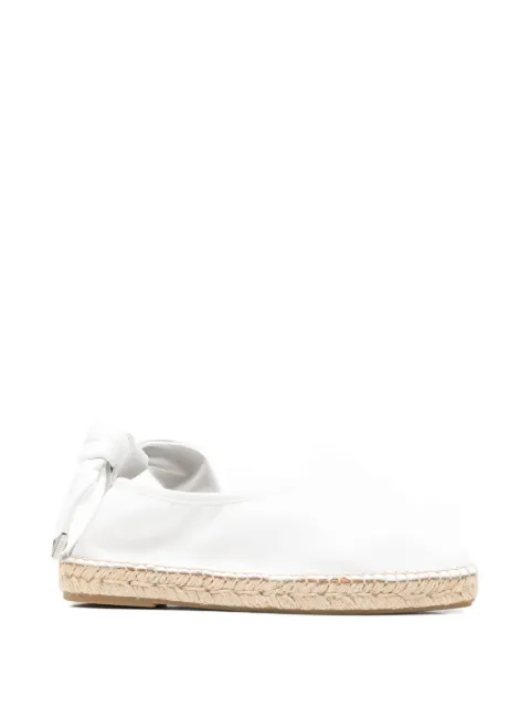 Toga Pulla knot-detail espadrilles White FTGPW149500105