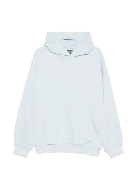 WRSTBHVR Hako V2 logo-print drop-shoulder hoodie Blue U2026TT3473