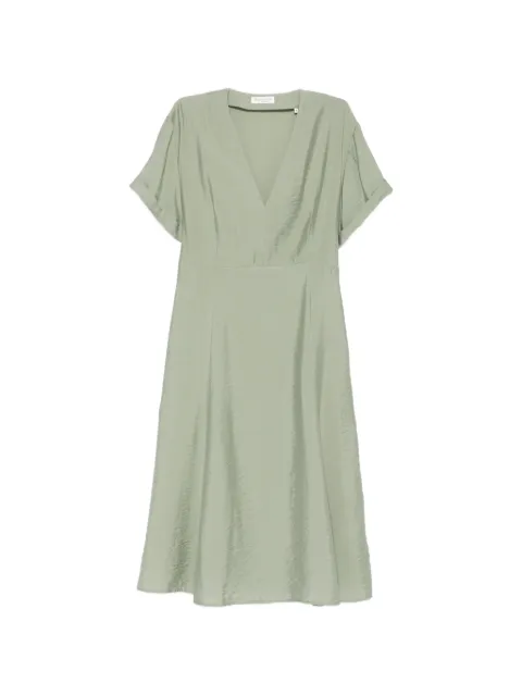 Marc O'Polo V-neck midi dress Green MPO5000013206
