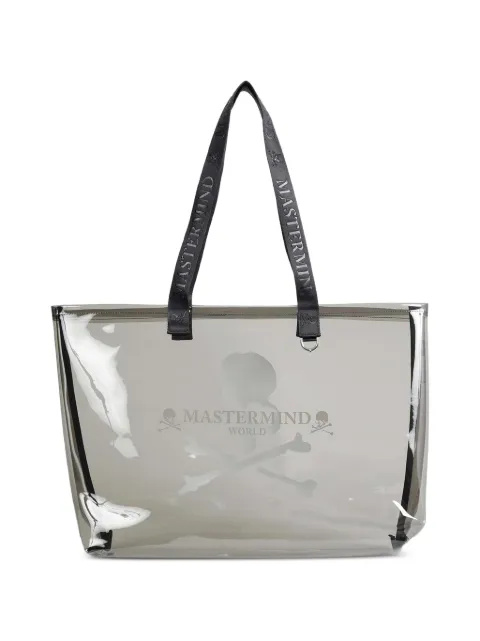 Mastermind World printed shoulder bag Grey MW26SE1BA001