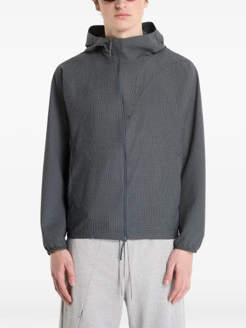 Post Archive Faction runner hooded jacket Grey A2004SG