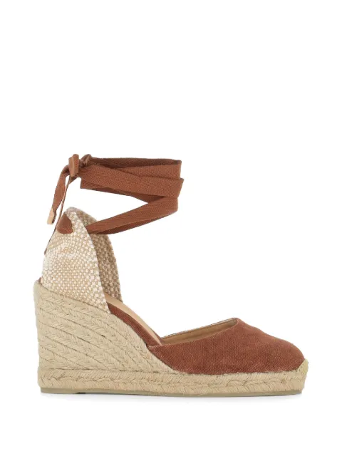 Castañer Carina wedge espadrilles Brown 021642