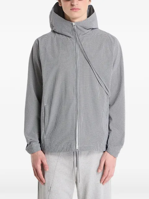 Post Archive Faction Opening hooded zip jacket Grey 26S029PR