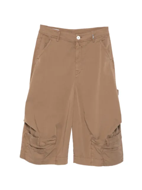 High patch-pocket trousers Brown 90400106472