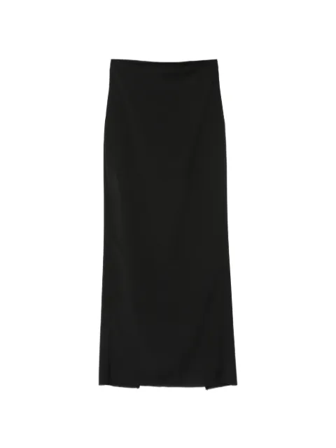 MARSEM high-waisted maxi skirt Black GND012SS26T218