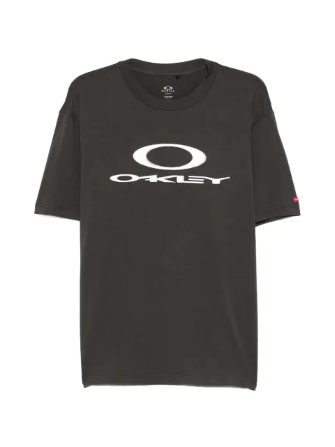 Oakley logo-print T-shirt Grey FOA408788