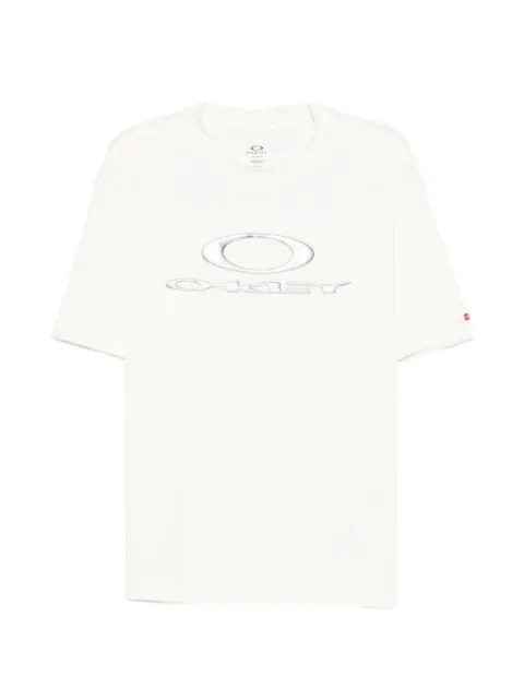 Oakley logo-print T-shirt Neutrals FOA408788