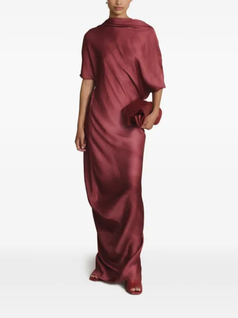 Cortana twisted open-back dress Red PS26A3853
