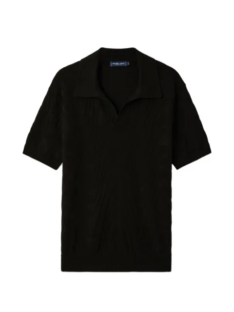 Frescobol Carioca Rino V-neck T-shirt Black 271302
