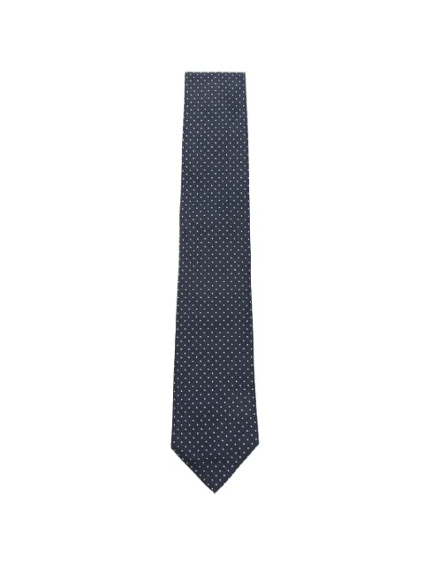 Dell'oglio Martin polka dot tie Blue 583