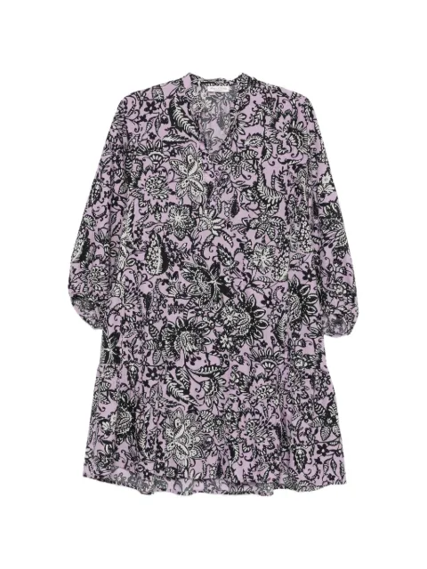 Marc O'Polo floral-print mini dress Purple MPO5000013195