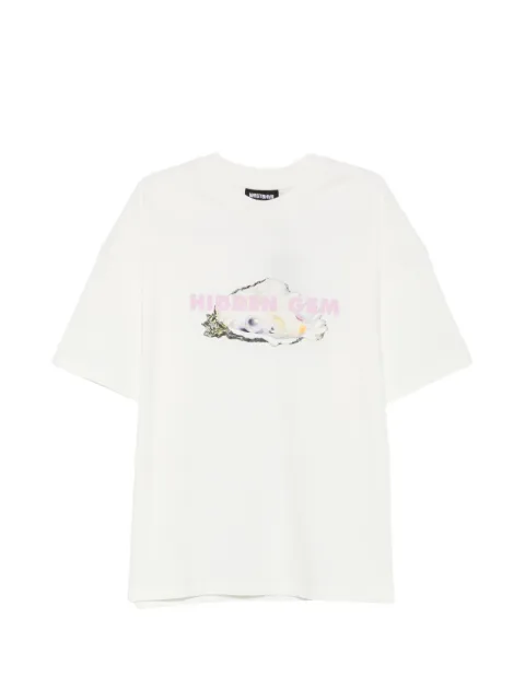 WRSTBHVR Frell graphic-print T-shirt Neutrals U1026TT3452