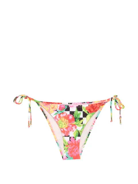 Moschino floral-print bikini bottoms White A59319415