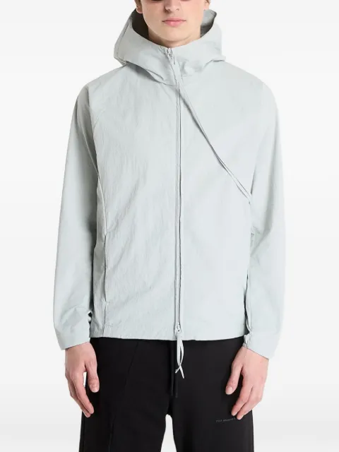 Post Archive Faction Opening hooded zip jacket Grey 26S029LG