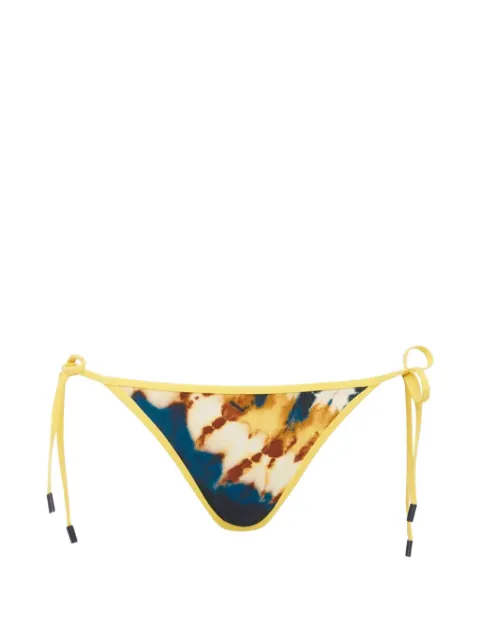 ALEMAIS Martine tie-dye side-tie bikini bottoms Blue 6154L
