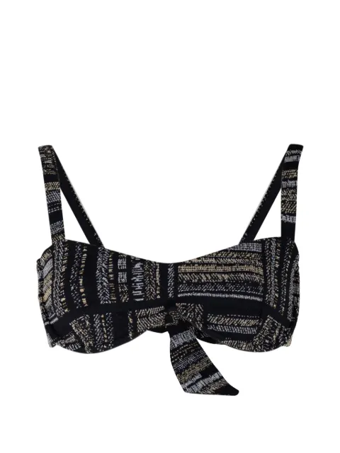 Devon Windsor Ivy bikini top Black RE26592T
