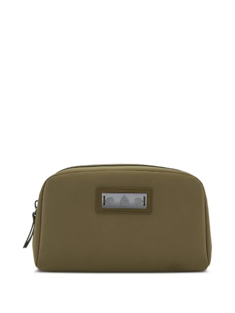 Tyler Ellis small Travel Pouch plaque make up bag Green T154NY312R